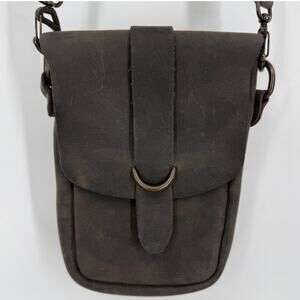 Love 41 Dark Brown Crossbody Phone Bag